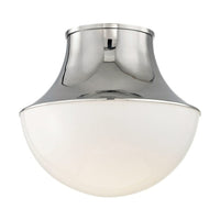 LETTIE 14.75" ONE LIGHT FLUSH MOUNT - robinsonco.ca