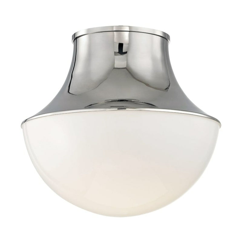LETTIE 14.75" ONE LIGHT FLUSH MOUNT - robinsonco.ca