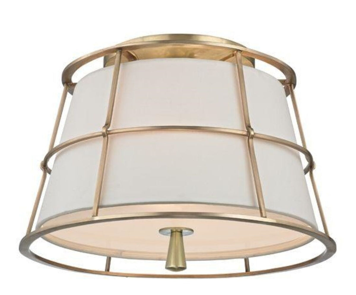 SAVONA 2-LIGHT SEMI FLUSH