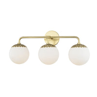 PAIGE 3-LIGHT VANITY FIXTURE