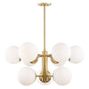 PAIGE 2-TIER CHANDELIER