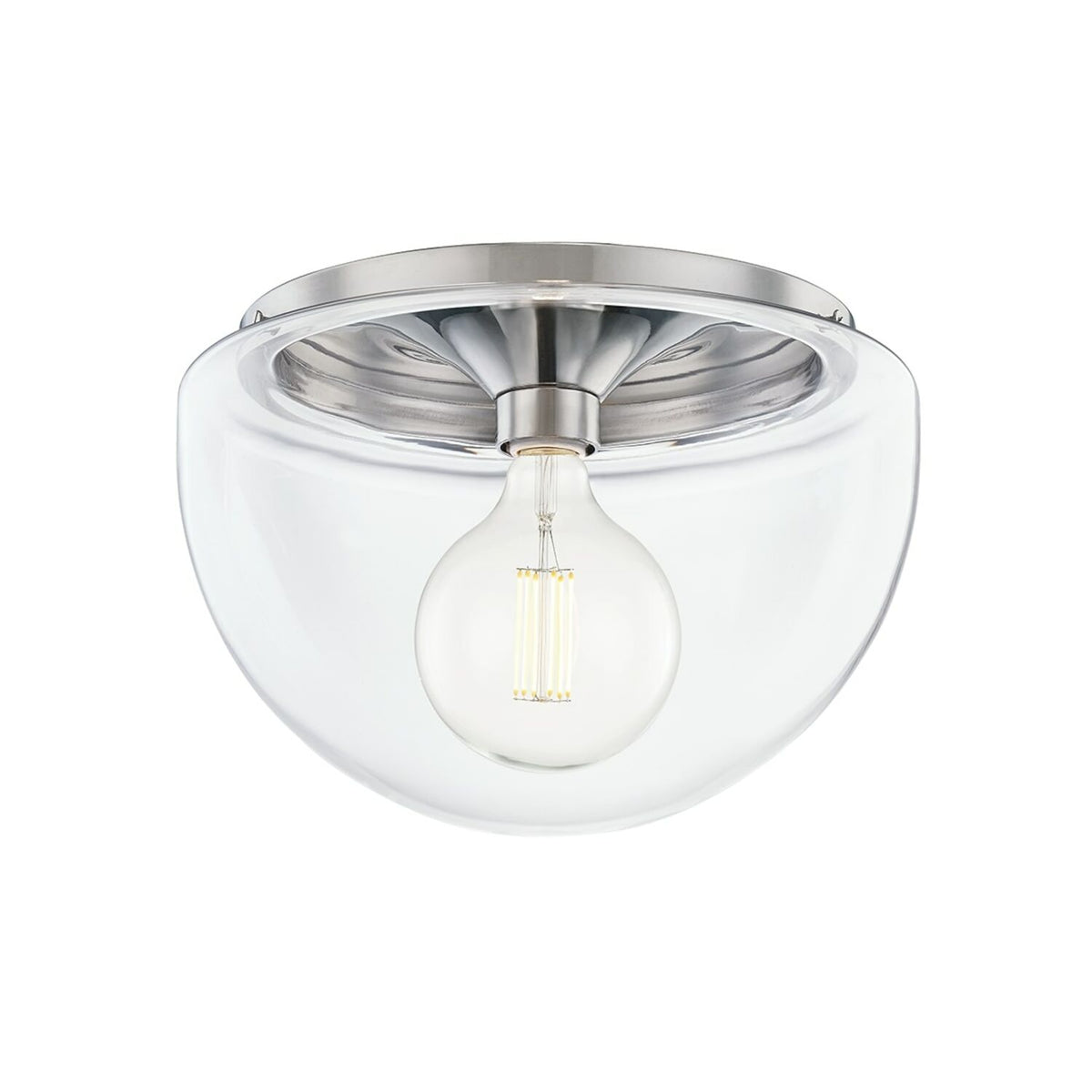 GRACE 13.75" ONE LIGHT FLUSH MOUNT - robinsonco.ca