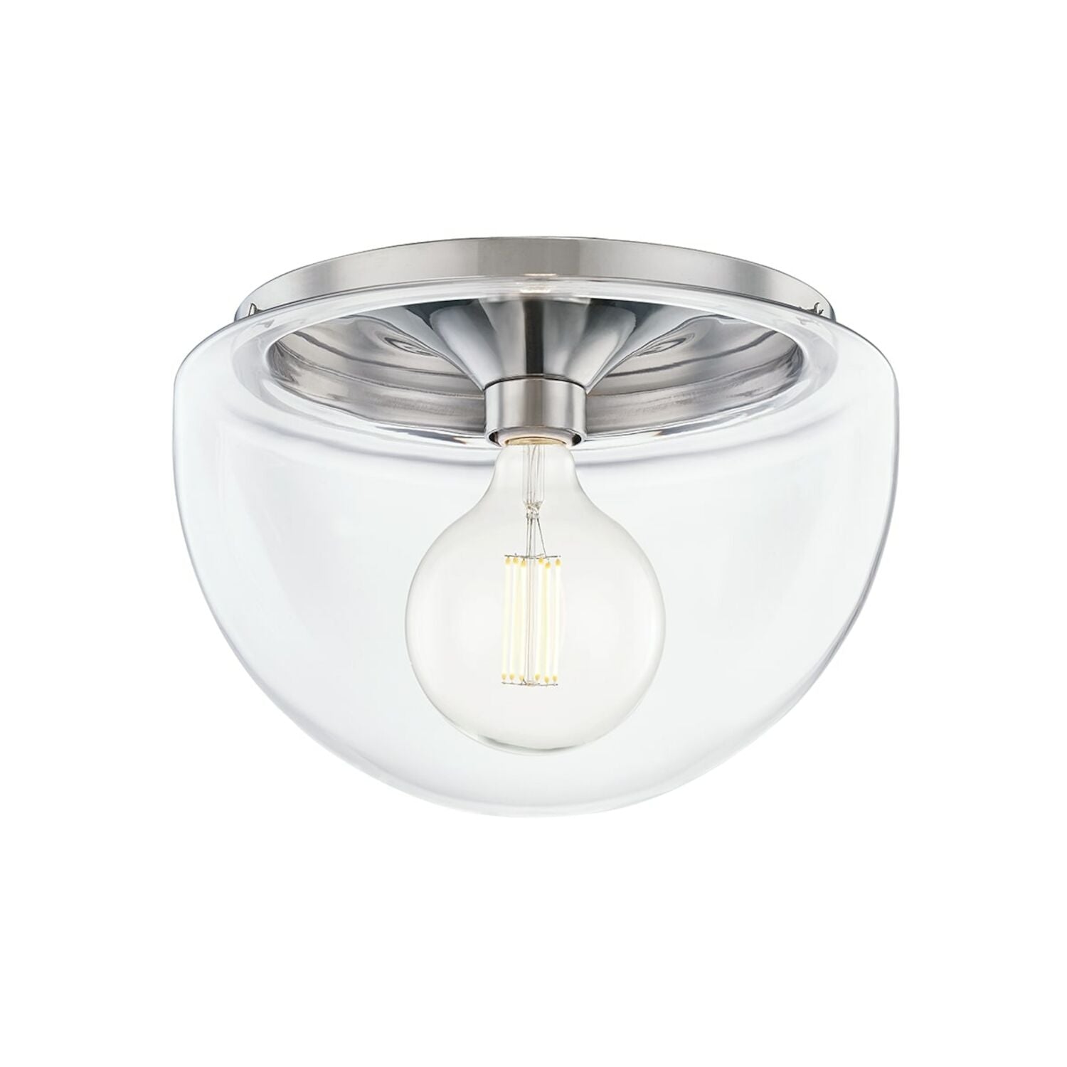 GRACE 13.75" ONE LIGHT FLUSH MOUNT - robinsonco.ca