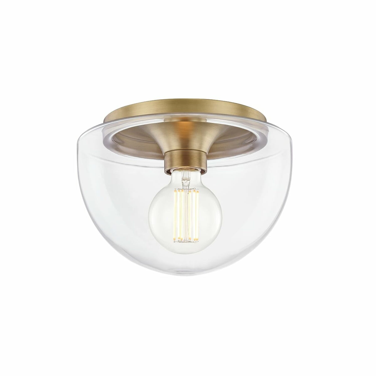 GRACE 10" ONE LIGHT FLUSH MOUNT