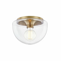 GRACE 10" ONE LIGHT FLUSH MOUNT