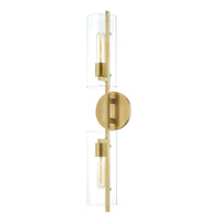 ARIEL 28" TWO LIGHT WALL SCONCE