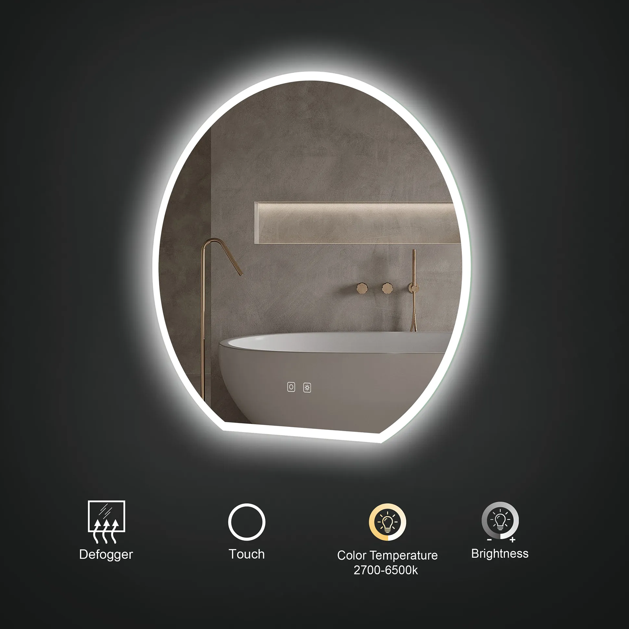 HUDSON LED MIRROR