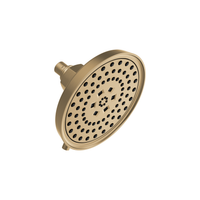 Invari® H2Okinetic® Round Multi-Function Showerhead in Luxe Gold finish by Brizo