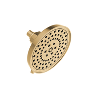 Invari® H2Okinetic® Round Multi-Function Showerhead in Polished Gold finish by Brizo