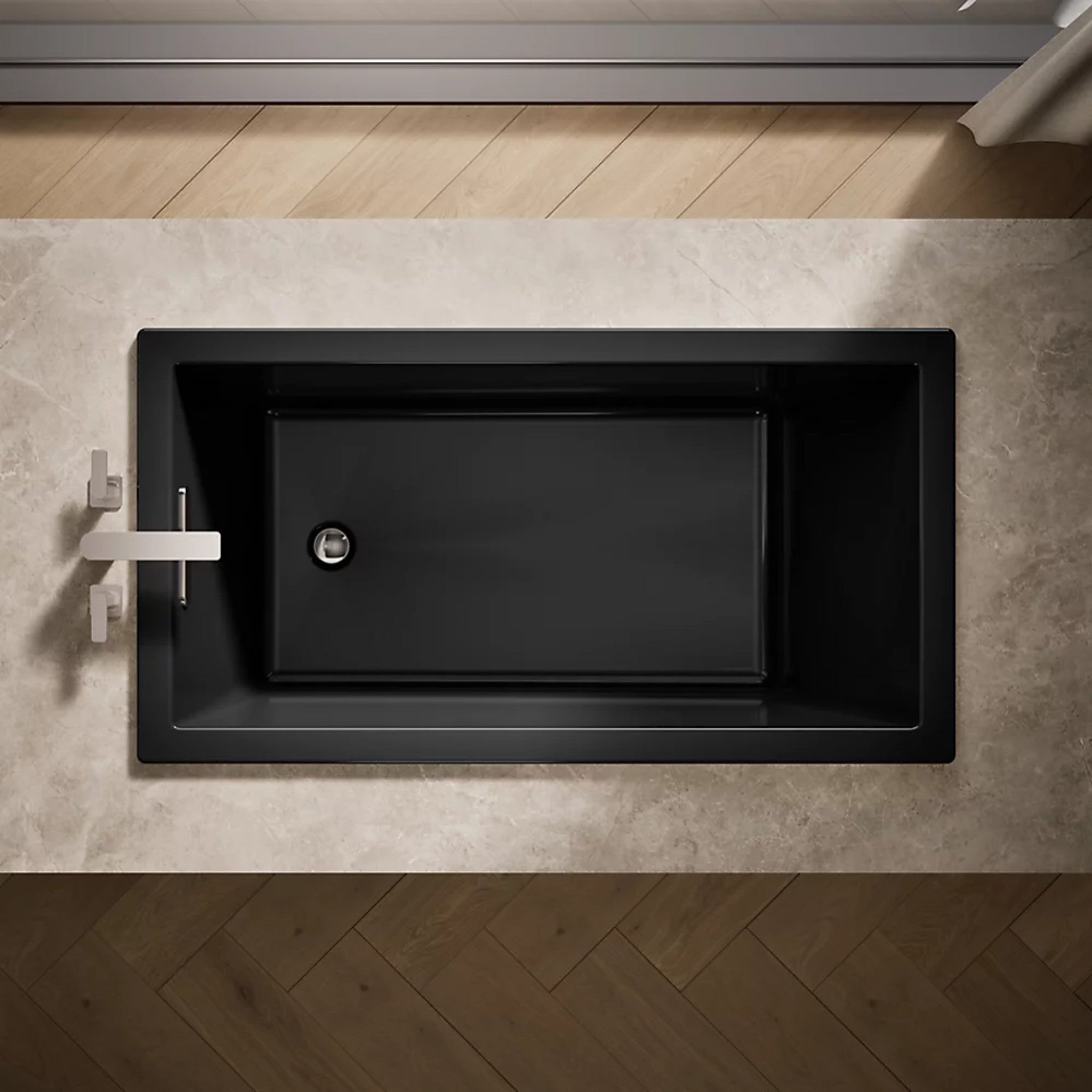 UNDERSCORE RECTANGLE 60 X 32 INCHES DROP-IN BATHTUB - robinsonco.ca