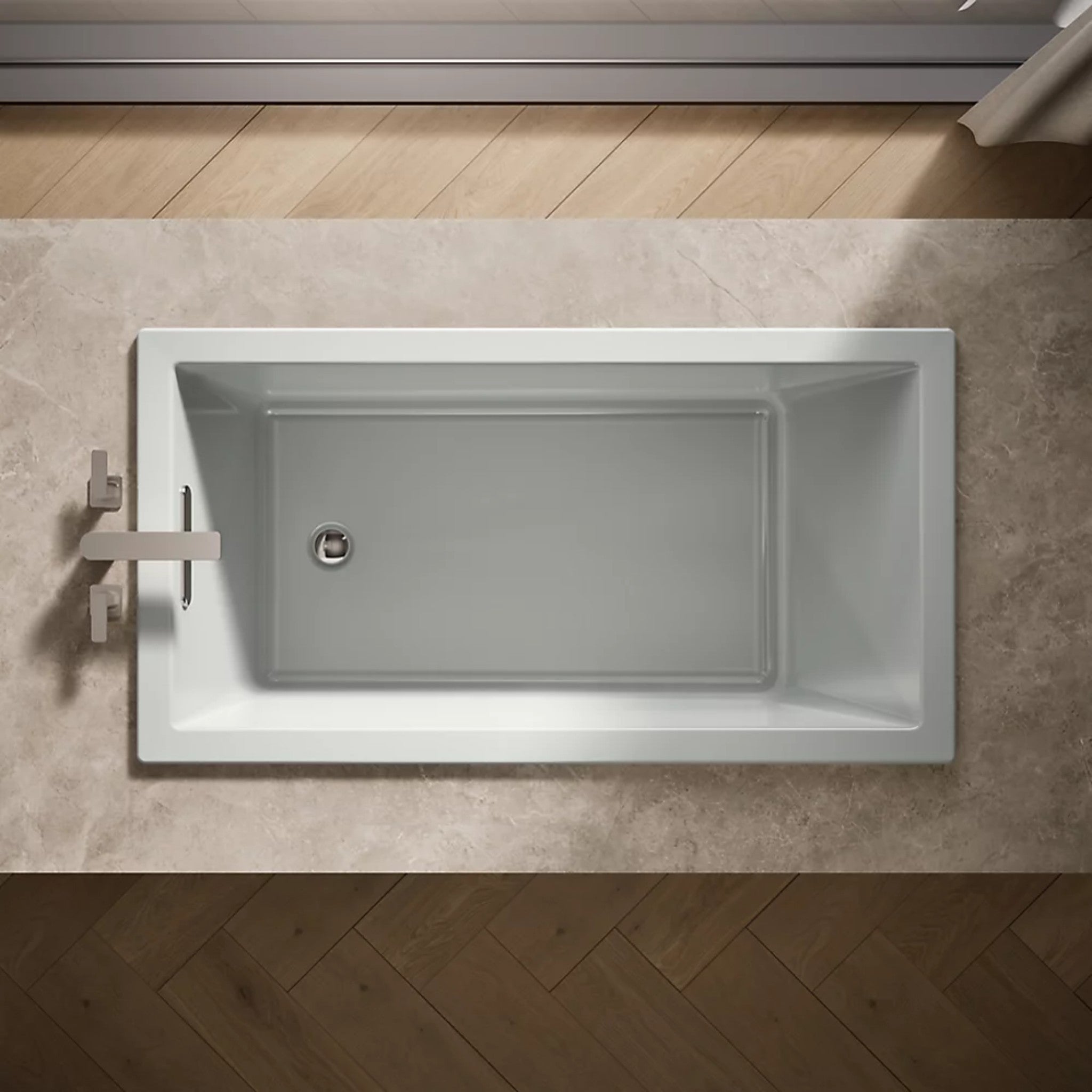 UNDERSCORE RECTANGLE 60 X 32 INCHES DROP-IN BATHTUB - robinsonco.ca