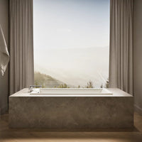 UNDERSCORE RECTANGLE 60 X 32 INCHES DROP-IN BATHTUB - robinsonco.ca