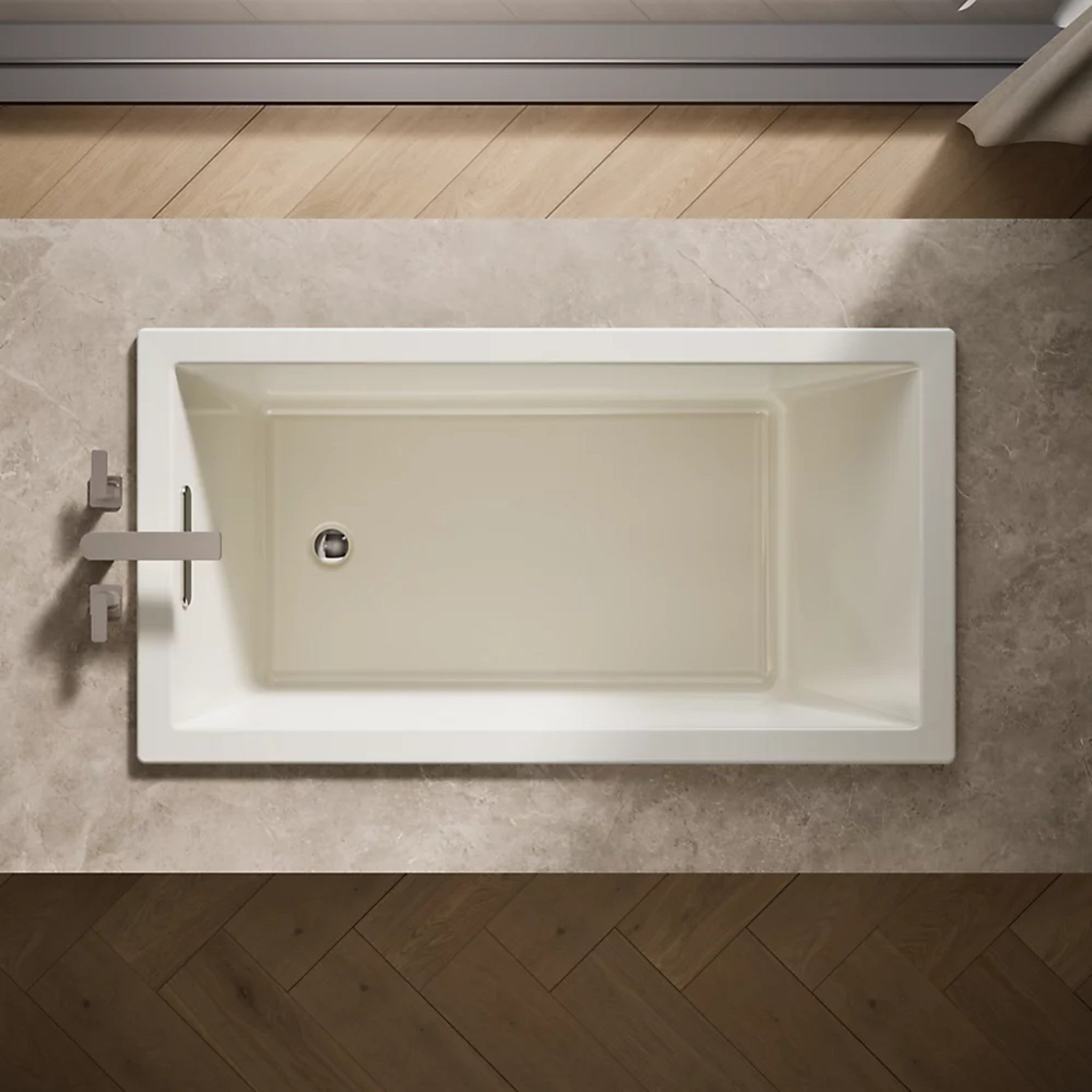 UNDERSCORE RECTANGLE 60 X 32 INCHES DROP-IN BATHTUB - robinsonco.ca