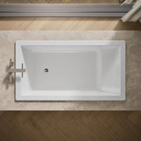 UNDERSCORE RECTANGLE 66 X 32 INCHES DROP-IN BATHTUB - robinsonco.ca