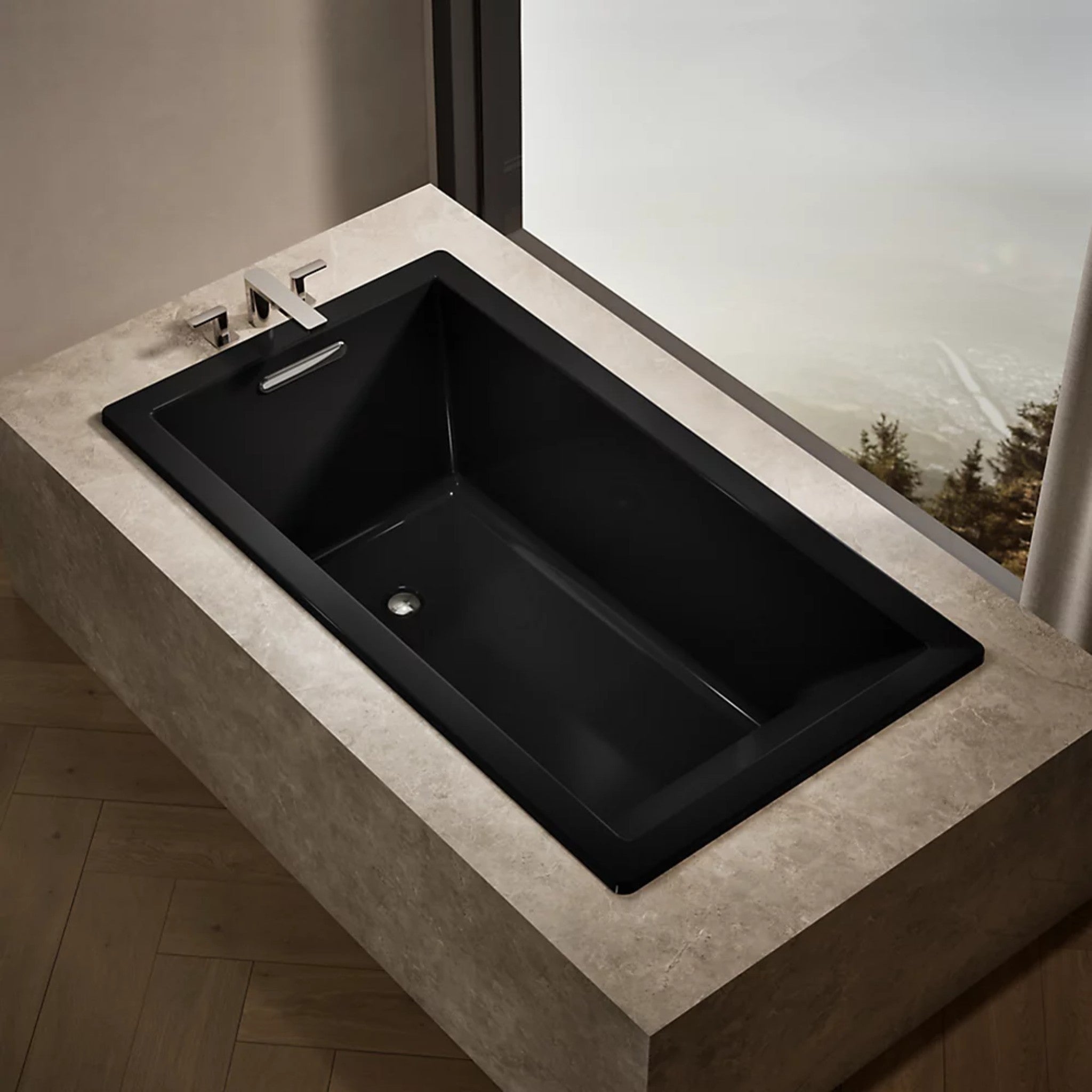 UNDERSCORE RECTANGLE 66 X 32 INCHES DROP-IN BATHTUB - robinsonco.ca