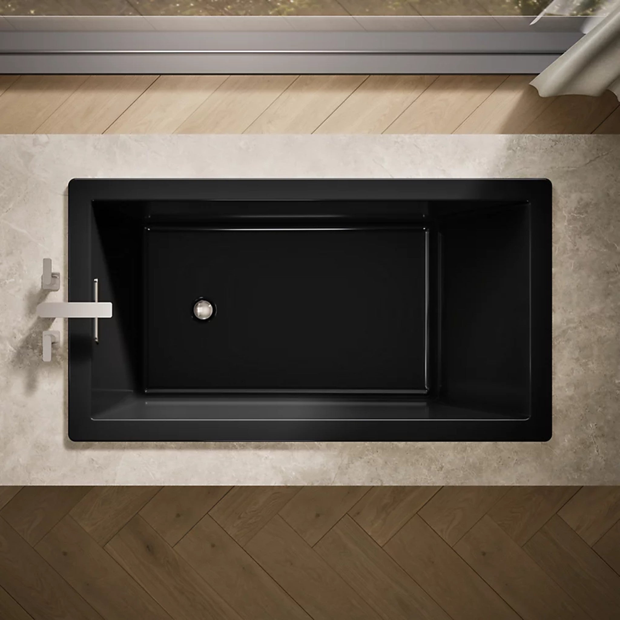 UNDERSCORE RECTANGLE 66 X 32 INCHES DROP-IN BATHTUB - robinsonco.ca