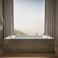 UNDERSCORE RECTANGLE 66 X 32 INCHES DROP-IN BATHTUB - robinsonco.ca