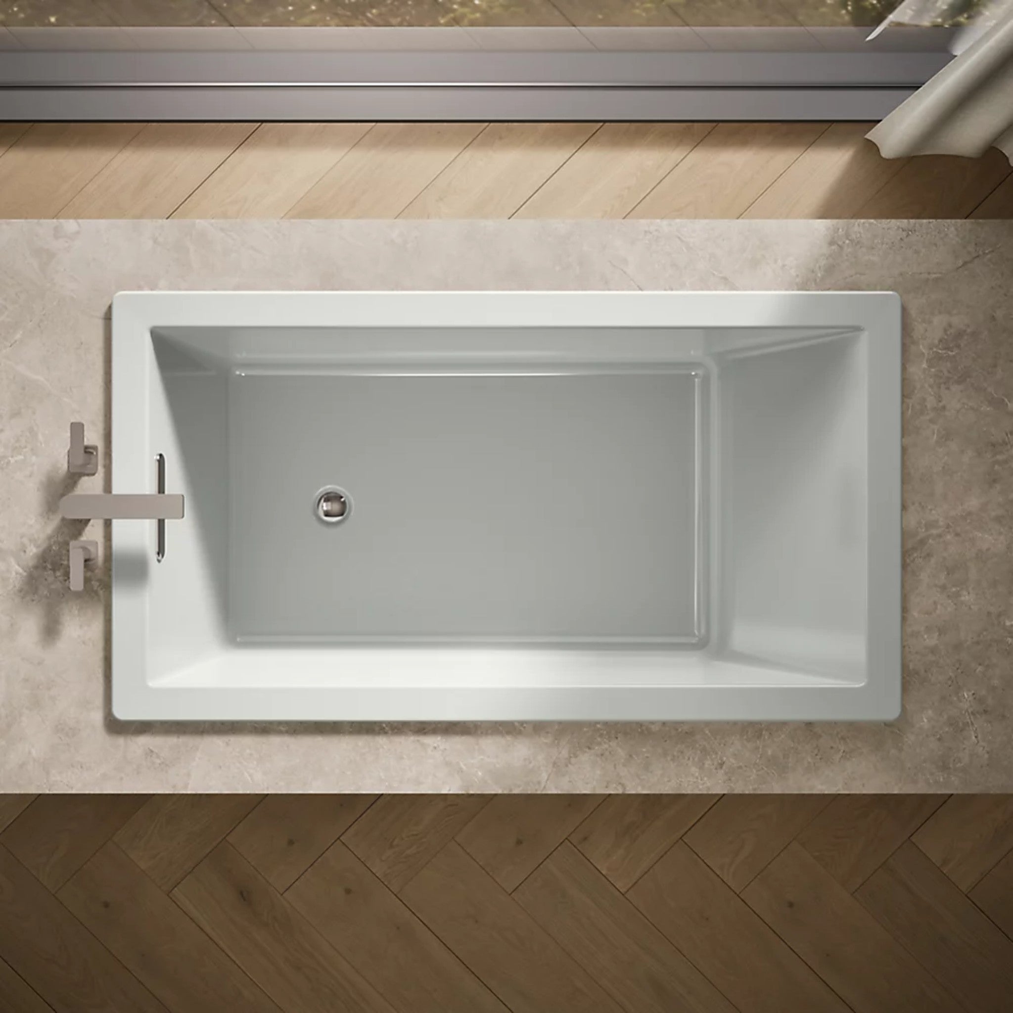 UNDERSCORE RECTANGLE 66 X 32 INCHES DROP-IN BATHTUB - robinsonco.ca