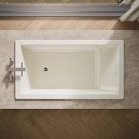 UNDERSCORE RECTANGLE 66 X 32 INCHES DROP-IN BATHTUB - robinsonco.ca