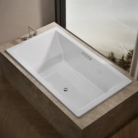 UNDERSCORE RECTANGLE 72 X 42 INCHES DROP-IN BATHTUB - robinsonco.ca
