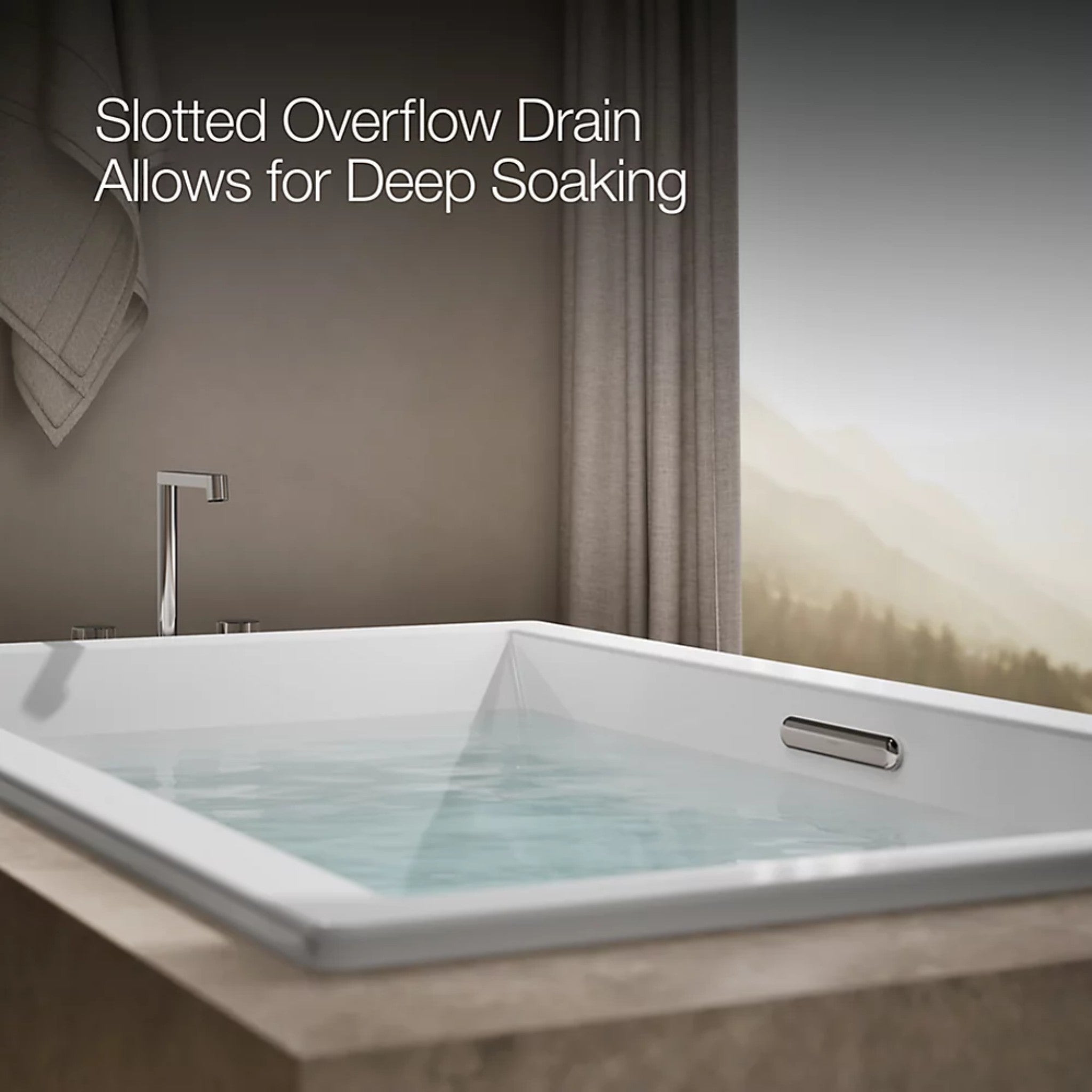 UNDERSCORE RECTANGLE 72 X 42 INCHES DROP-IN BATHTUB - robinsonco.ca