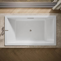 UNDERSCORE RECTANGLE 72 X 42 INCHES DROP-IN BATHTUB - robinsonco.ca