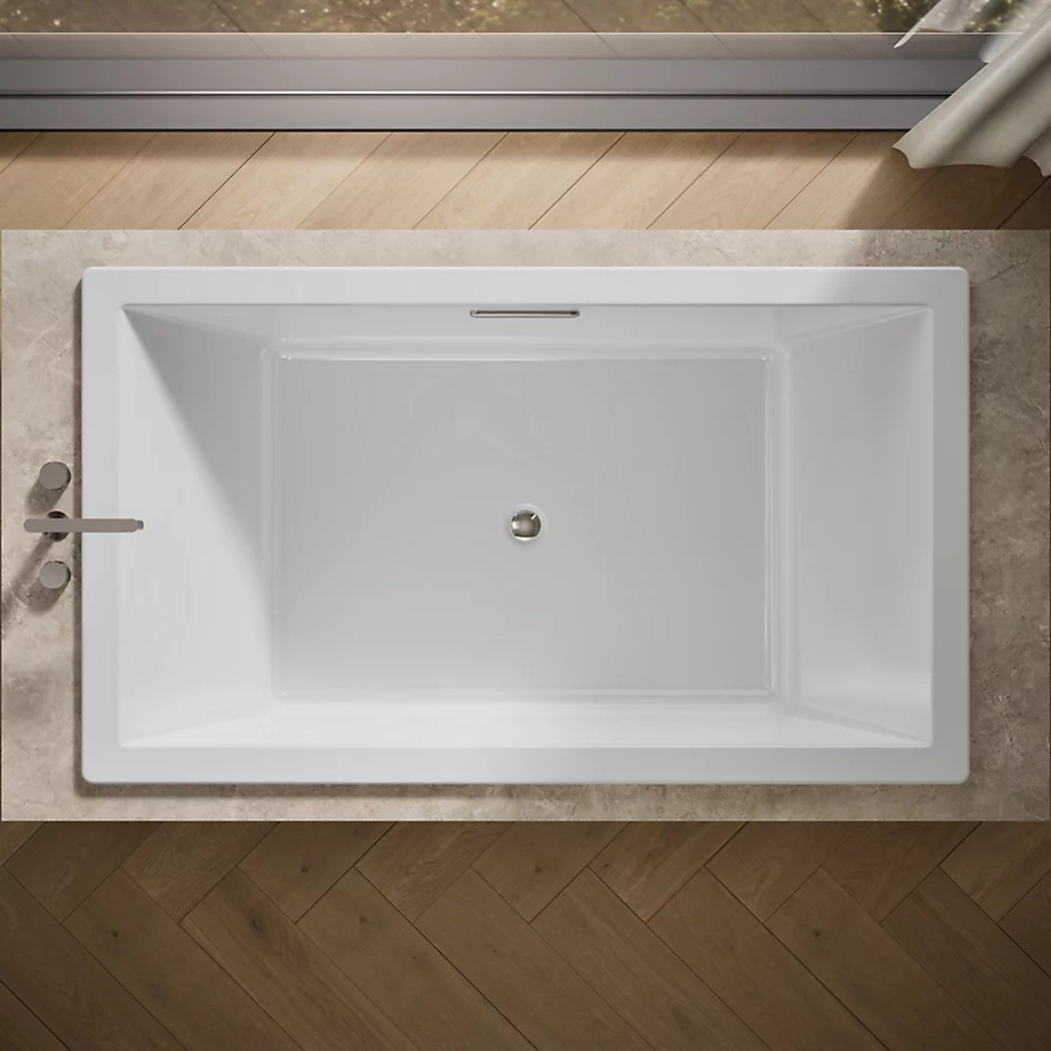 UNDERSCORE RECTANGLE 72 X 42 INCHES DROP-IN BATHTUB - robinsonco.ca