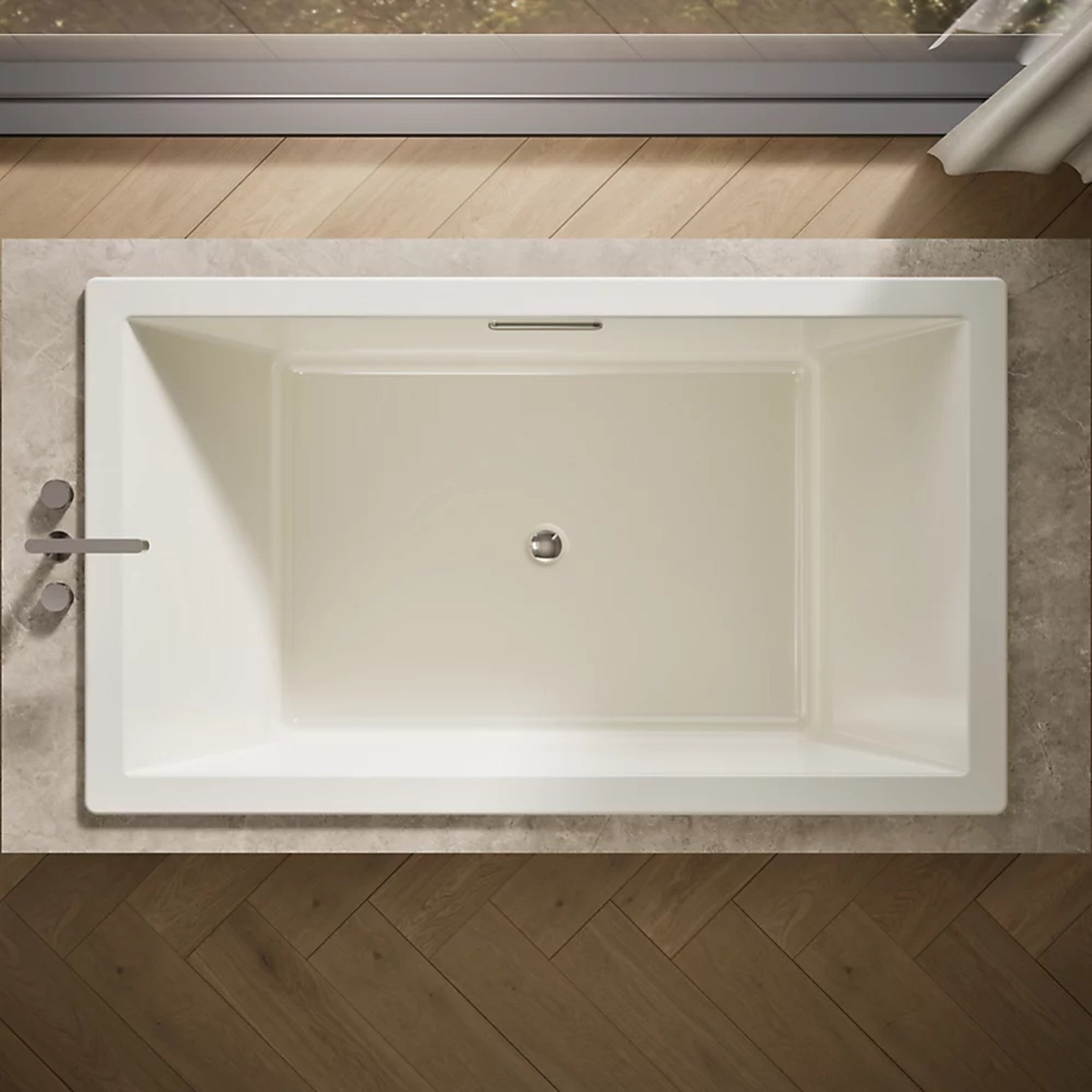 UNDERSCORE RECTANGLE 72 X 42 INCHES DROP-IN BATHTUB - robinsonco.ca