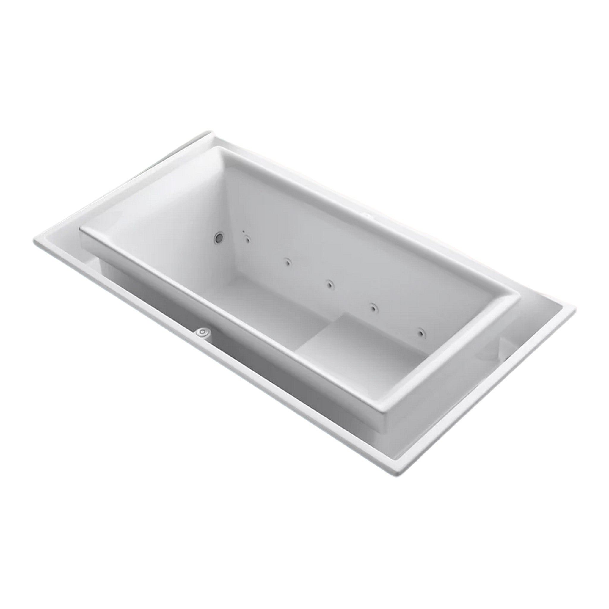 SOK 63 X 32 INCHES DROP-IN EFFERVESCENCE BATHTUB WITH CHROMOTHERAPY - robinsonco.ca