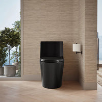 VEIL ONE-PIECE ELONGATED TOILET WITH SKIRTED TRAPWAY AND DUAL-FLUSH - robinsonco.ca