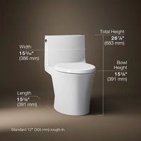 VEIL HIDDEN CORD ONE-PIECE COMPACT ELONGATED TOILET WITH SKIRTED TRAPWAY AND DUAL-FLUSH - robinsonco.ca