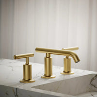 PURIST WIDESPREAD BATHROOM SINK FAUCET WITH LEVER HANDLES - robinsonco.ca