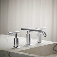 PURIST WIDESPREAD BATHROOM SINK FAUCET WITH LEVER HANDLES - robinsonco.ca