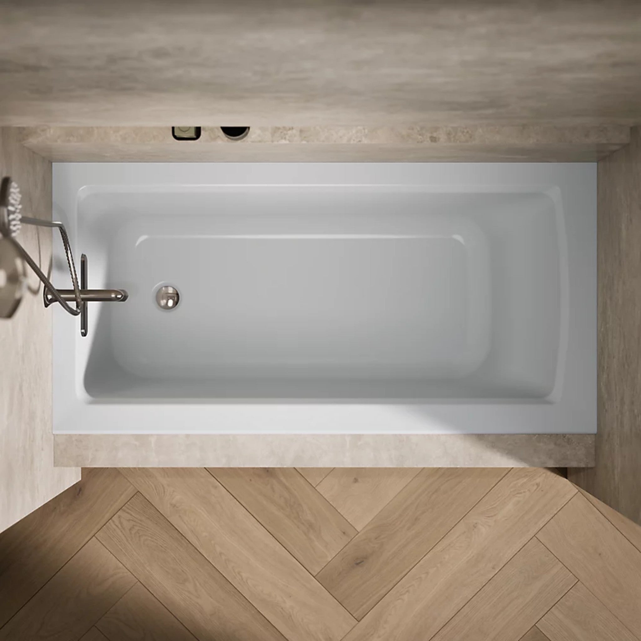 ARCHER 60 X 30 INCHES ALCOVE BATHTUB WITH INTEGRAL FLANGE - robinsonco.ca