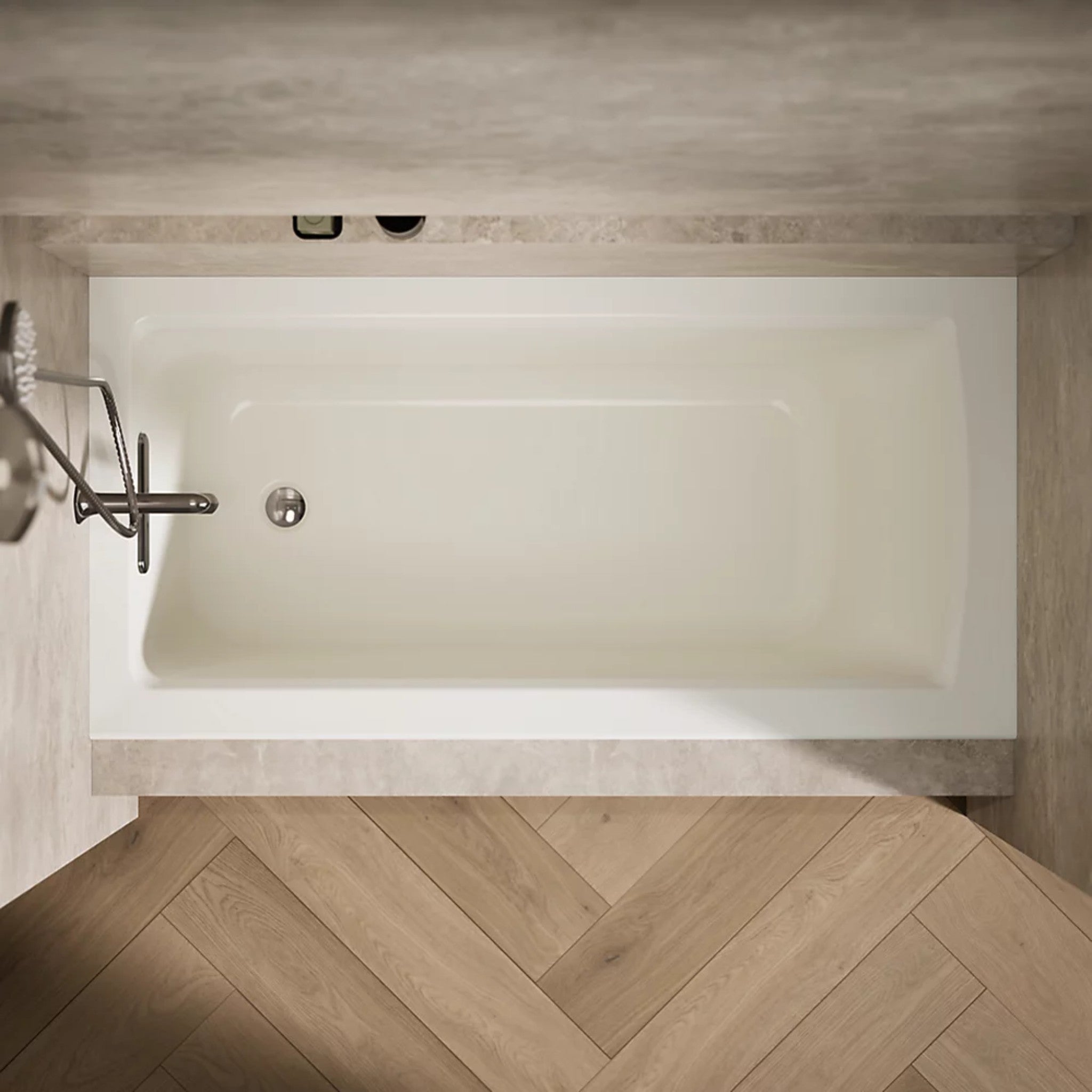 ARCHER 60 X 30 INCHES ALCOVE BATHTUB WITH INTEGRAL FLANGE - robinsonco.ca