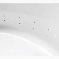 STARGAZE 72 X 36 INCHES FREESTANDING HEATED BUBBLEMASSAGE AIR BATHTUB WITH FLUTED SHROUD - robinsonco.ca