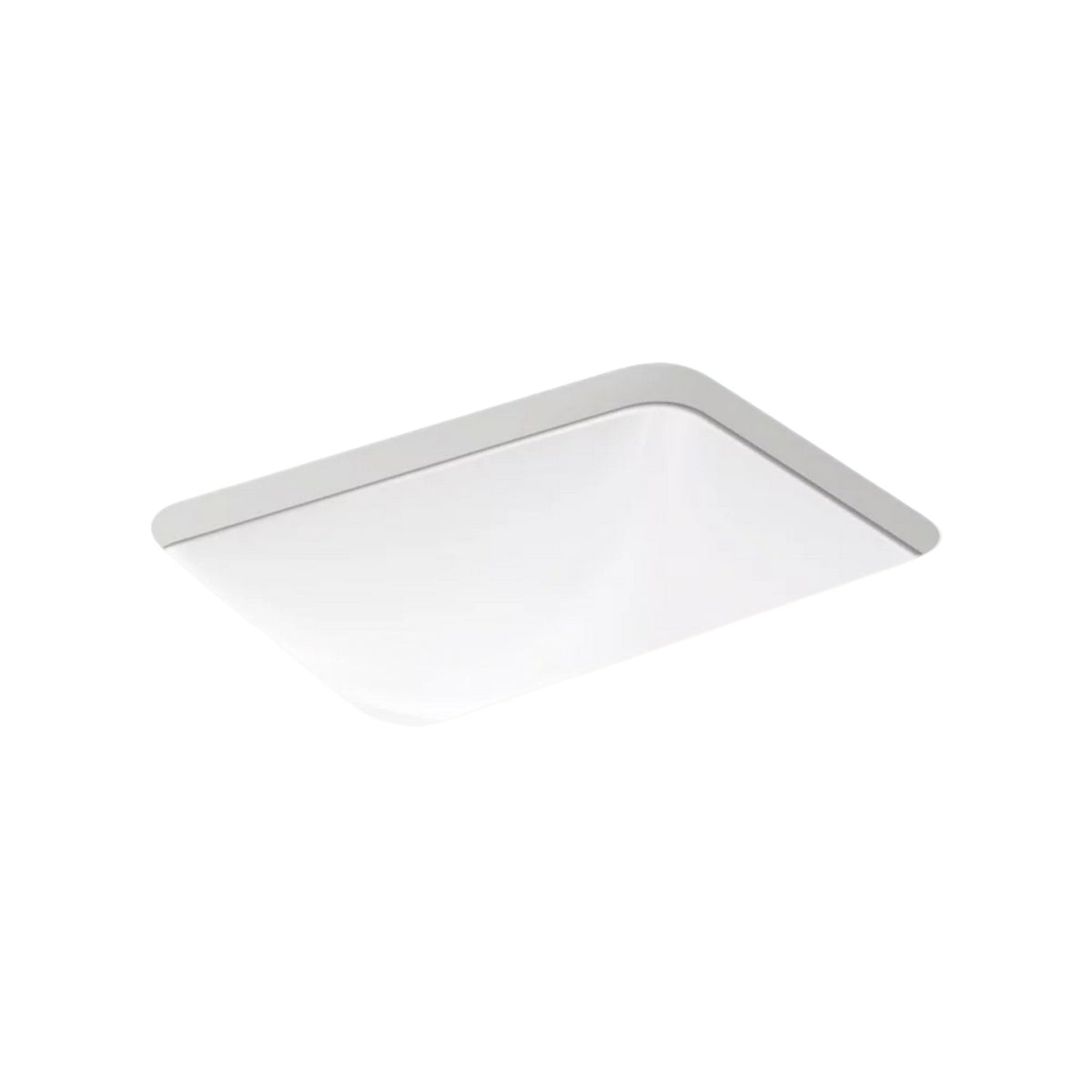 CAXTON® RECTANGLE UNDERMOUNT BATHROOM SINK WITH OVERFLOW AND CLAMP ASSEMBLY - robinsonco.ca