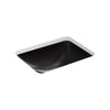 CAXTON® RECTANGLE UNDERMOUNT BATHROOM SINK WITH OVERFLOW AND CLAMP ASSEMBLY - robinsonco.ca