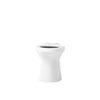 BETELLO ELONGATED TOILET BOWL WITH SKIRTED TRAPWAY, SEAT NOT INCLUDED