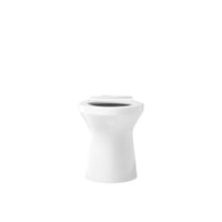 BETELLO ELONGATED TOILET BOWL WITH SKIRTED TRAPWAY, SEAT NOT INCLUDED