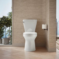 BETELLO ELONGATED TOILET BOWL WITH SKIRTED TRAPWAY, SEAT NOT INCLUDED