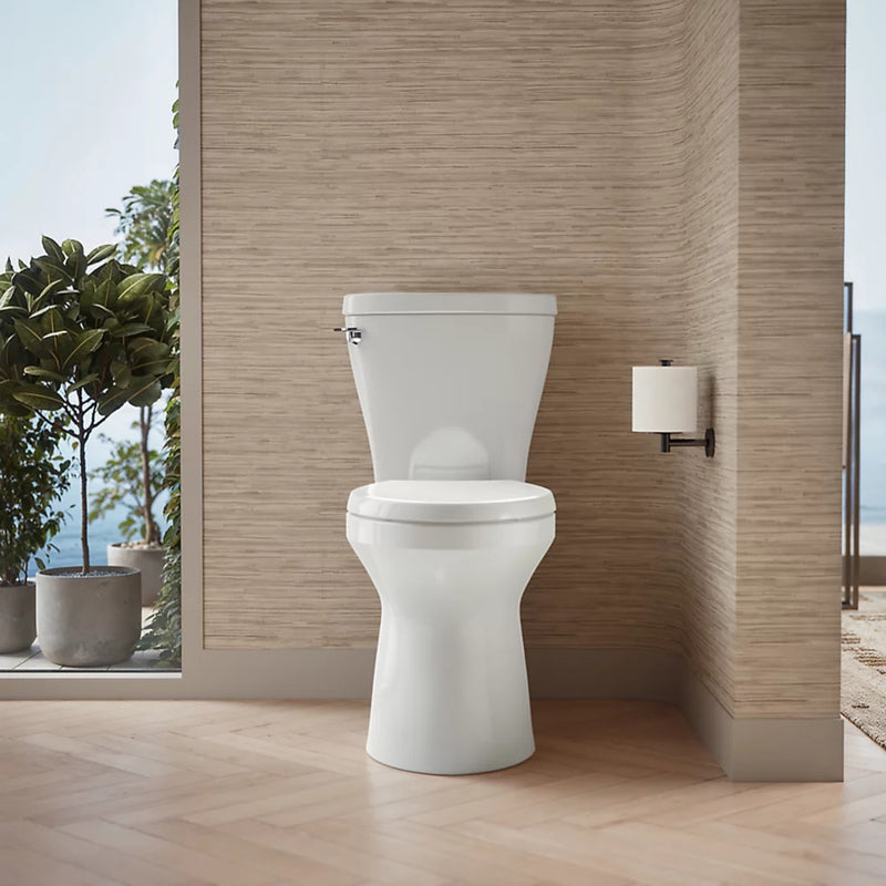 BETELLO ELONGATED TOILET BOWL WITH SKIRTED TRAPWAY, SEAT NOT INCLUDED