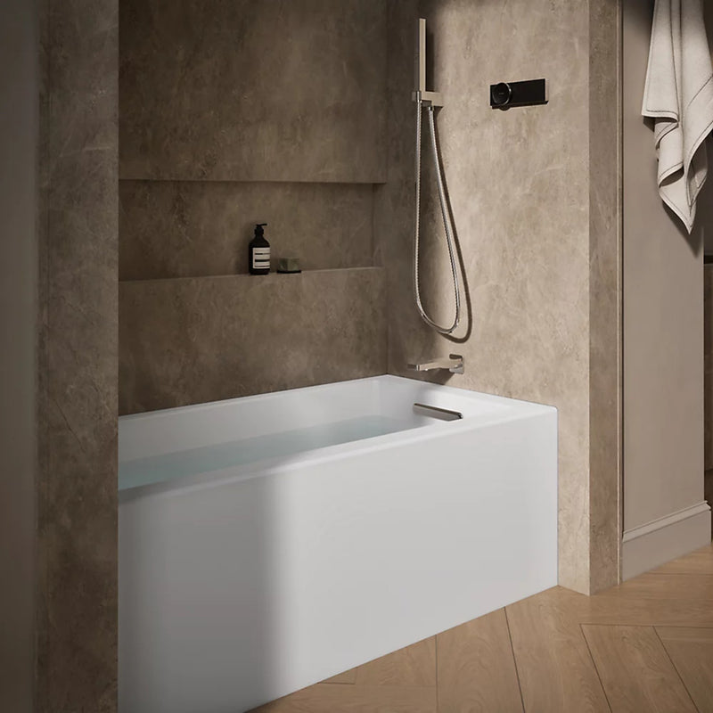 UNDERSCORE RECTANGLE 60 X 30 INCHES ALCOVE BATHTUB WITH INTEGRAL APRON AND FLANGE - robinsonco.ca