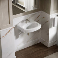 PINOIR 22 INCH WALL MOUNT BATHROOM SINK - robinsonco.ca