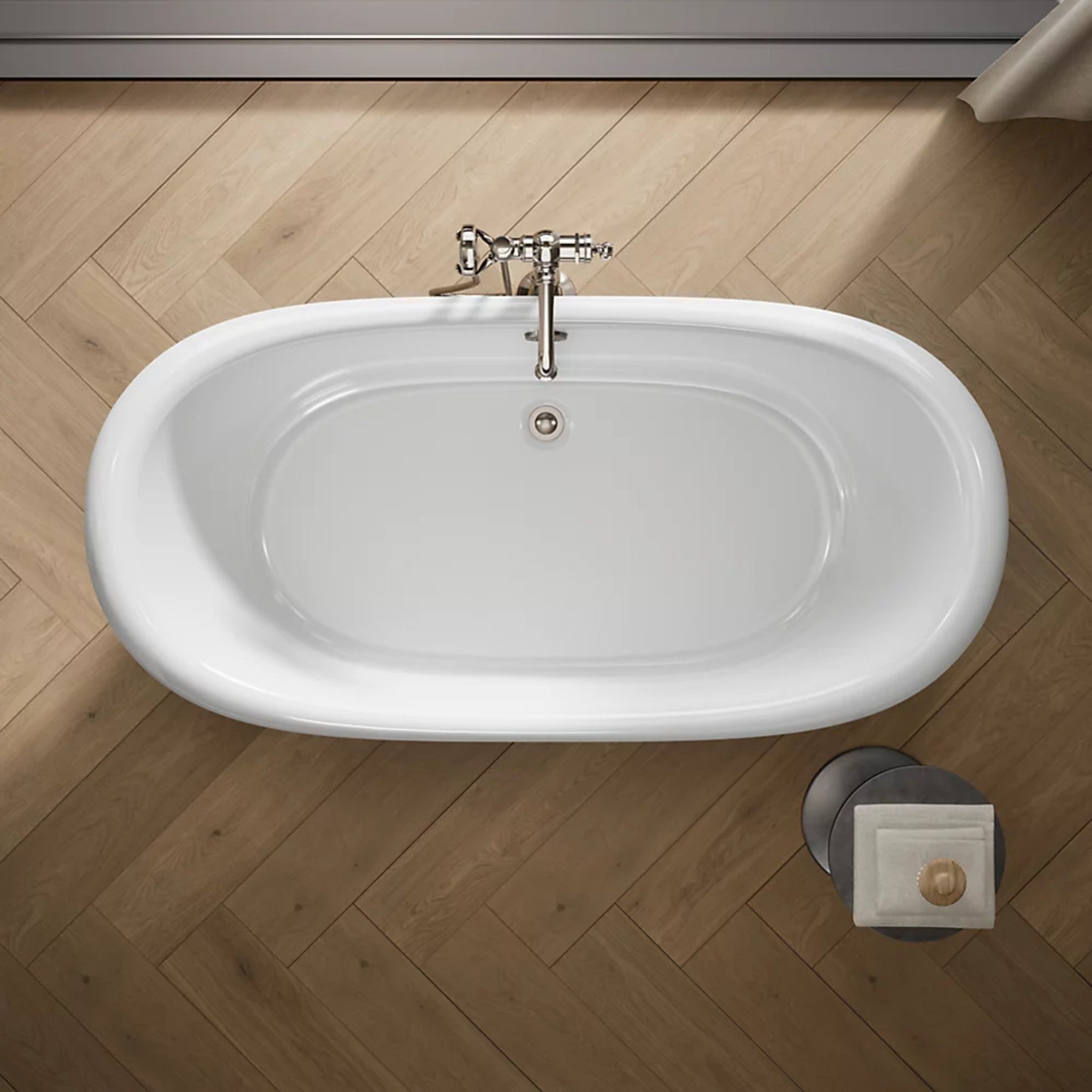 ARTIFACTS 66 X 32 INCHES FREESTANDING OVAL BATHTUB - robinsonco.ca
