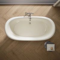 ARTIFACTS 66 X 32 INCHES FREESTANDING OVAL BATHTUB - robinsonco.ca