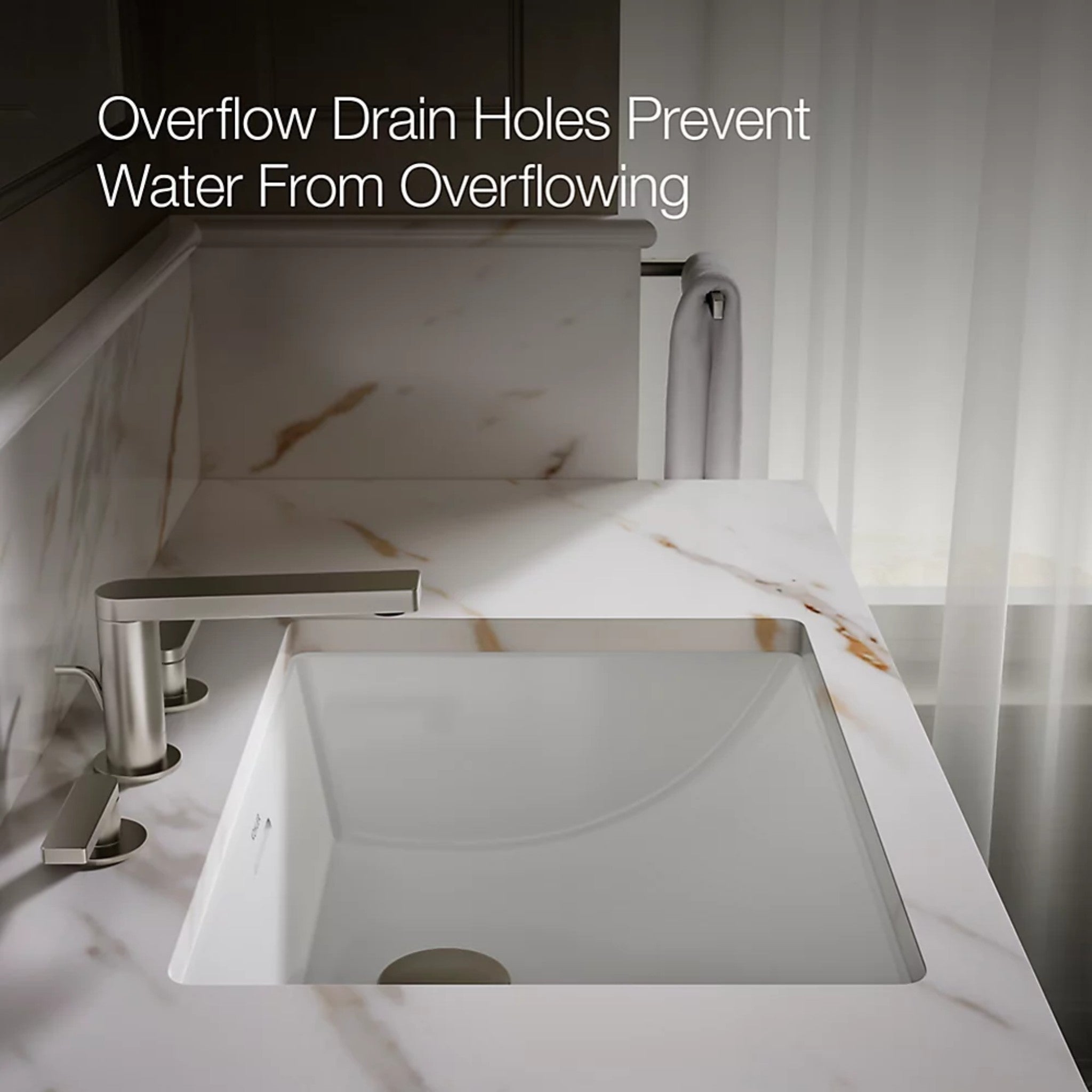 BRAZN 21-INCH RECTANGULAR UNDERMOUNT BATHROOM SINK - robinsonco.ca