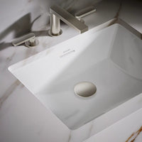 BRAZN 21-INCH RECTANGULAR UNDERMOUNT BATHROOM SINK - robinsonco.ca