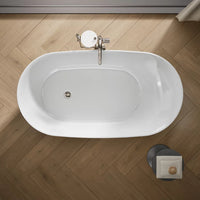 BRAZN 66 X 35 INCHES FREESTANDING BATHTUB - robinsonco.ca