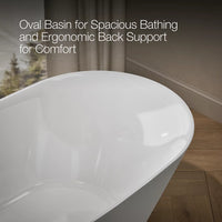 BRAZN 66 X 35 INCHES FREESTANDING BATHTUB - robinsonco.ca